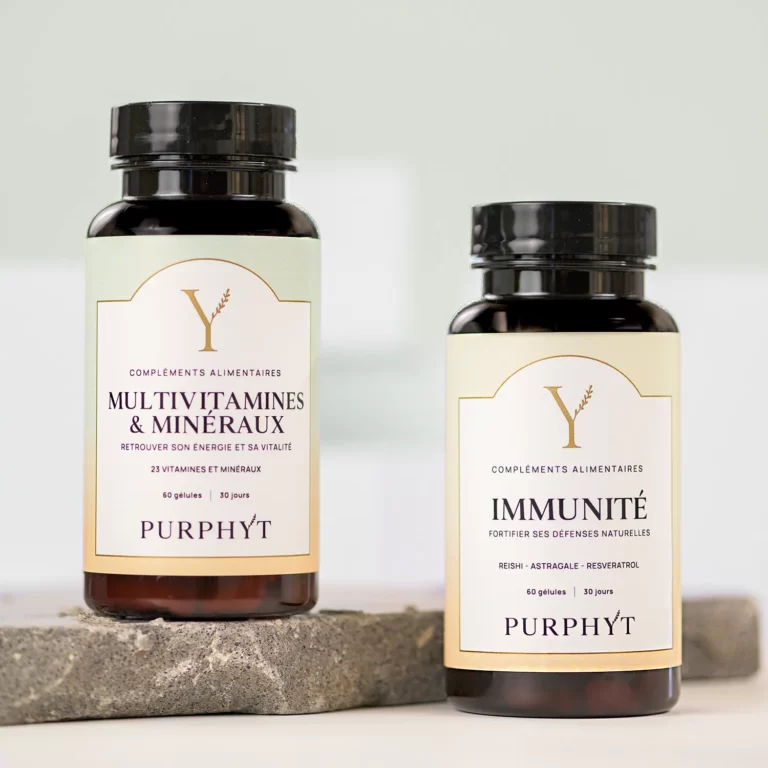 Rituel santé : immunité et multivitamines et minéraux