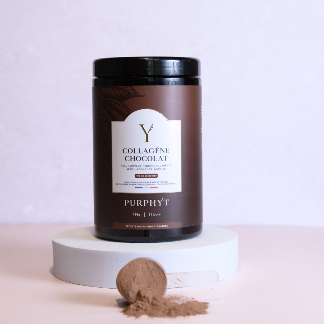 Nouveau format collagène chocolat de Purphyt